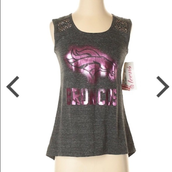 Denver Broncos Sleeveless Top NWT XS - Picture 2 of 8